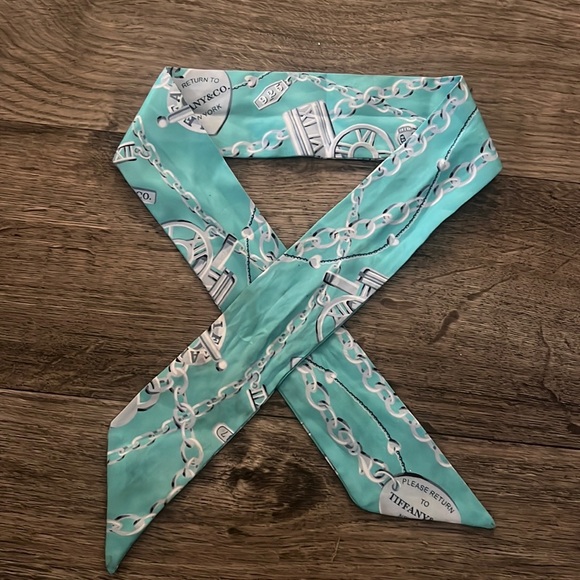 Tiffany & Co. | Accessories | Tiffany And Co Silk Scarf | Poshmark